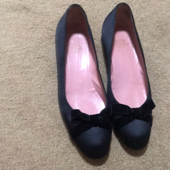 ⚡️FINAL PRICE⚡️ Moschino Cheap and Chic Vintage Black Satin Bow Ballet Flats - Picture 12 of 15